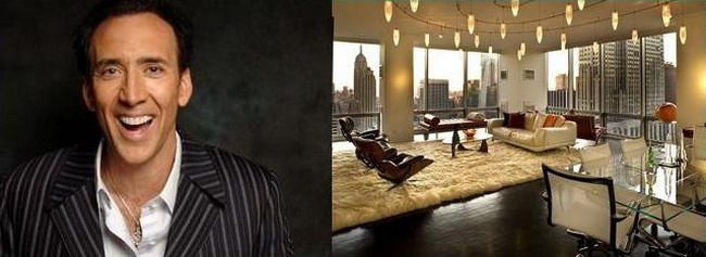 Nicolas Cage are un apartament situat la etajul 48