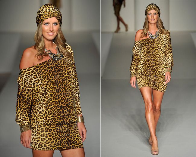 Nicky Hilton, pe podiumul de moda pentru Charlie Brown