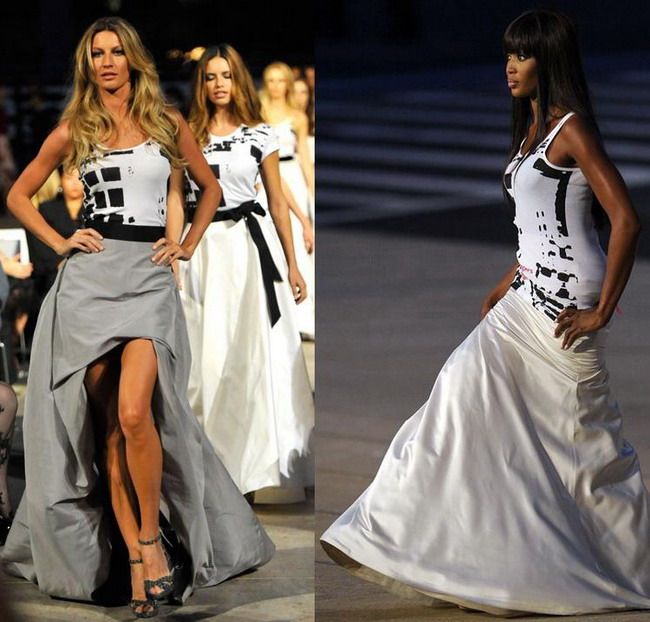Gisele Bundchen, Adriana Lima si Naomi Campbell au deschis Saptamana Modei de la New York VIDEO!