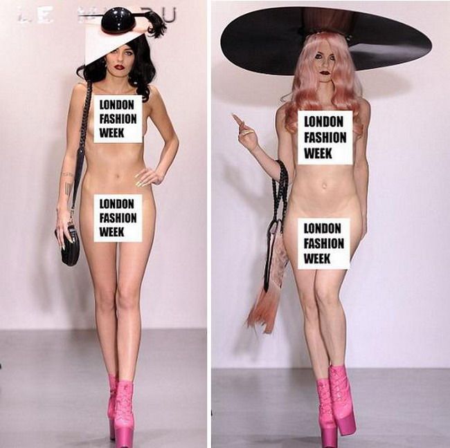 Nu mai stii cu ce sa te imbraci? Designerii iti propun sa renunti la haine! VIDEO
