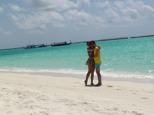 Teodora Butuc, luna de miere printre rechini, in Maldive