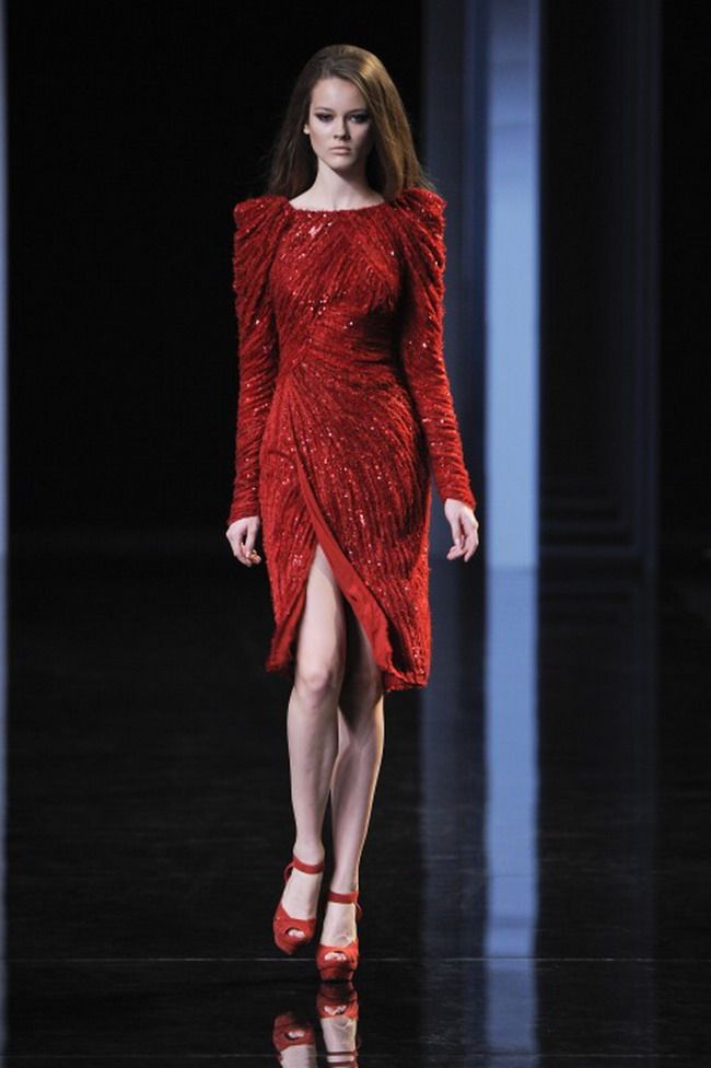 Fii eleganta de Sarbatori! Alege o rochie inspirata de Elie Saab! GALERIE FOTO