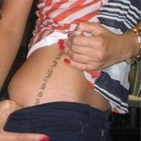 Vedete care s-au ales cu tatuaje scrise gresit GALERIE FOTO