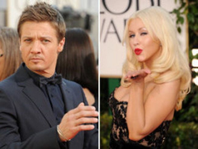 Christina Aguilera moarta de beata la petrecerea lui Jeremy Renner