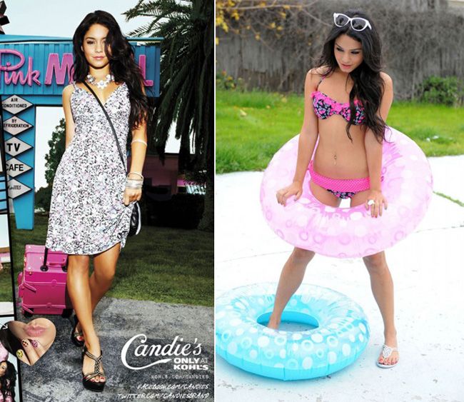 Vanessa Hudgens i-a locul locul lui Britney Spears: este noua Candie Girl FOTO