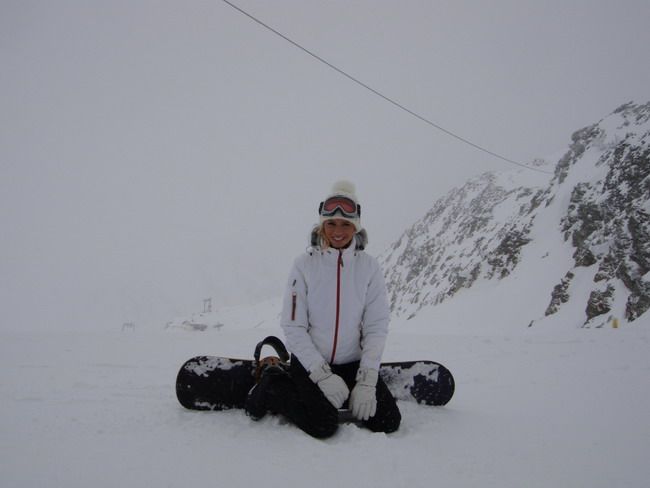 Fan al sporturilor de iarna, Magda Palimariu a stat 40 de ore pe partie