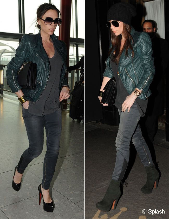 Victoria Beckham, in pana de idei? S-a imbracat in aceeasi tinuta, in orase diferite FOTO