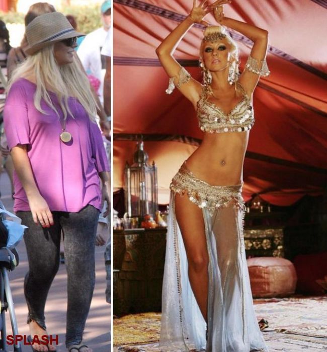 Christina Aguilera s-a ingrasat enorm! FOTO