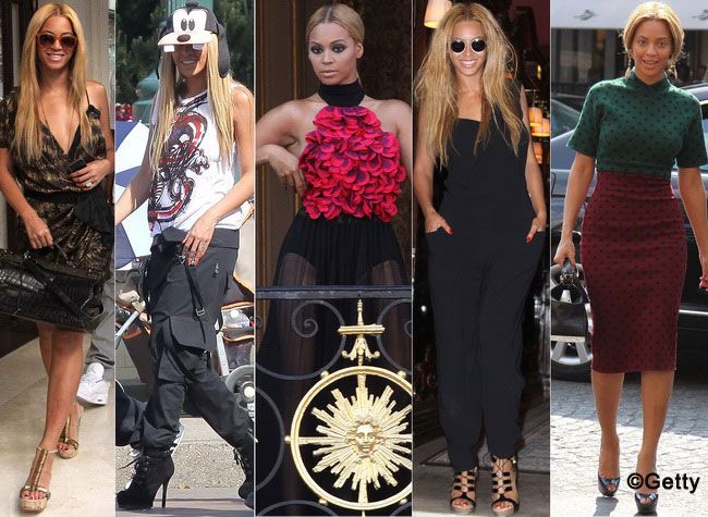 In 5 zile, Beyonce a purtat tinute de peste 15.000 de euro