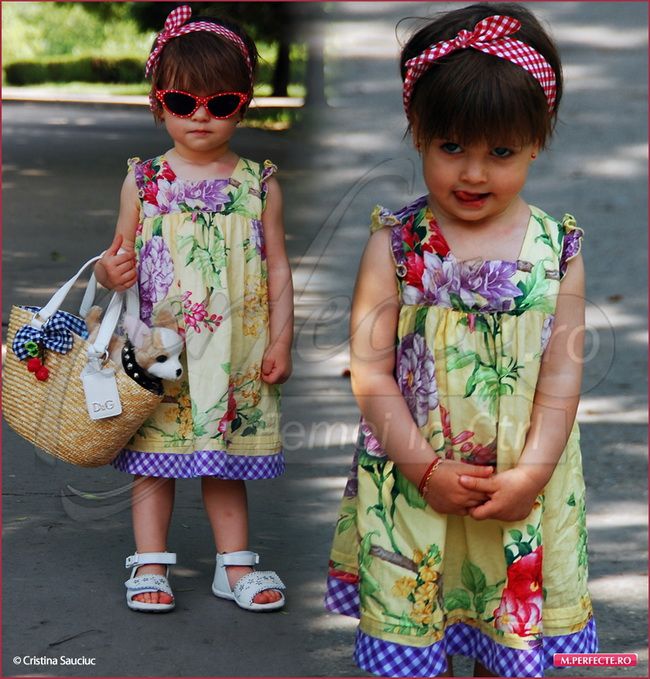 Look-ul zilei: Mikaela Albu, fashionista de mica!
