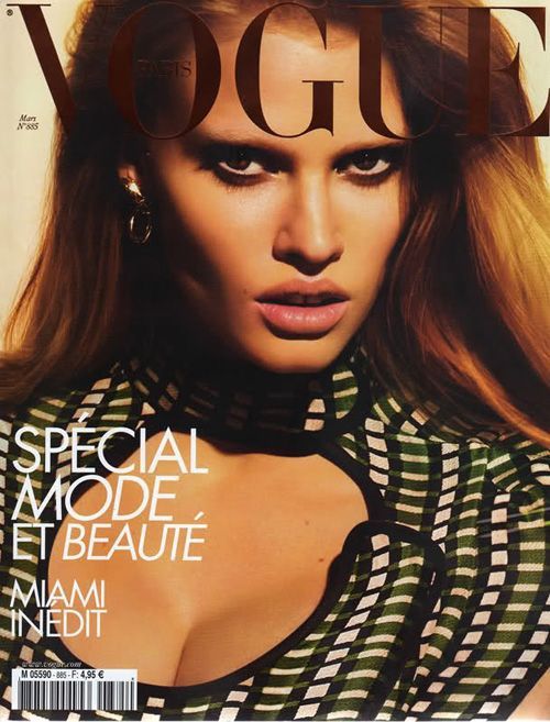 Supermodelul care a cucerit Vogue Paris: pentru a 7-a oara, pe coperta