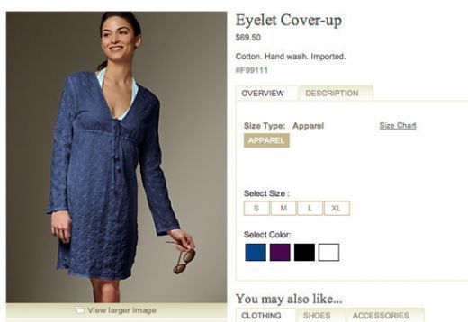 Oops! Un model H M a ramas fara fata din cauza Photoshopului