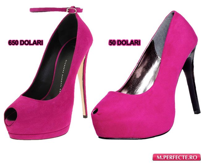 SHOPPING ALERT! Giuseppe Zanotti vs Boohoo.com: acelasi model de pantofi, diferenta uriasa de pret