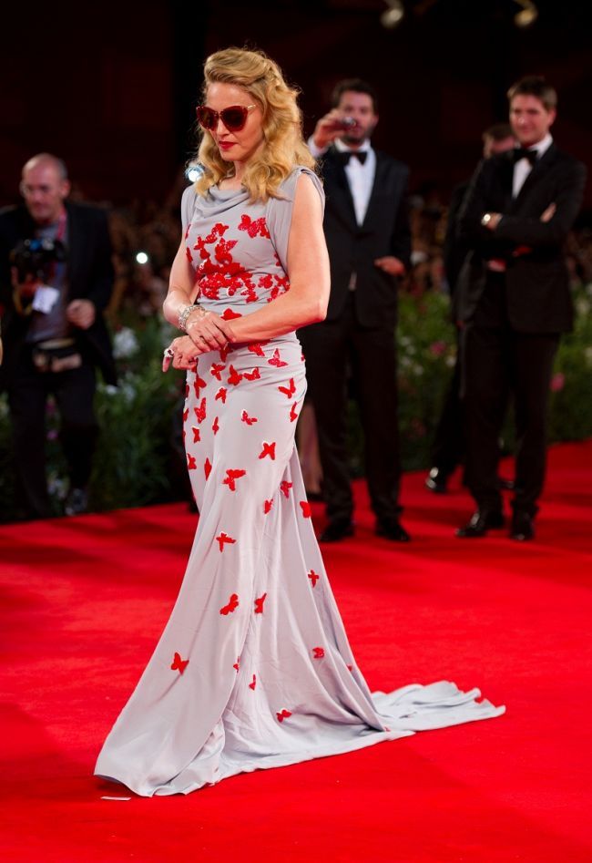 Madonna, deformata de botox. A fost de nerecunoscut pe covorul rosu din Venetia