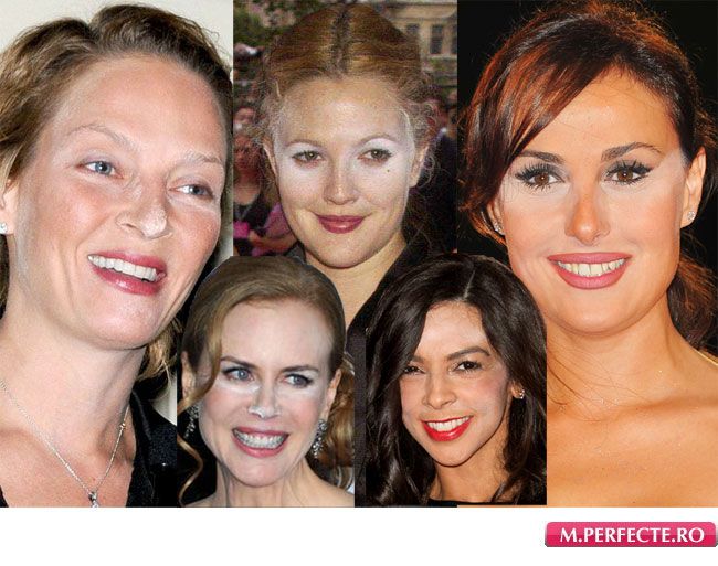Eroare de machiaj marca Hollywood: vedetele, transformate in mumii din cauza pudrei in exces