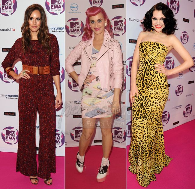 MTV EMA, parada de tinute dezastruoase. Vezi cine a atras atentia pe covorul rosu
