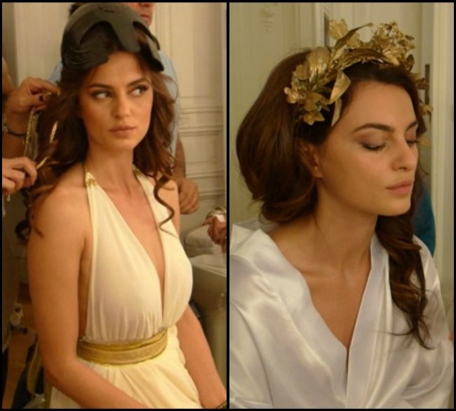 Catrinel Menghia, o zeita din Grecia Antica in cel mai nou proiect al sau FOTO