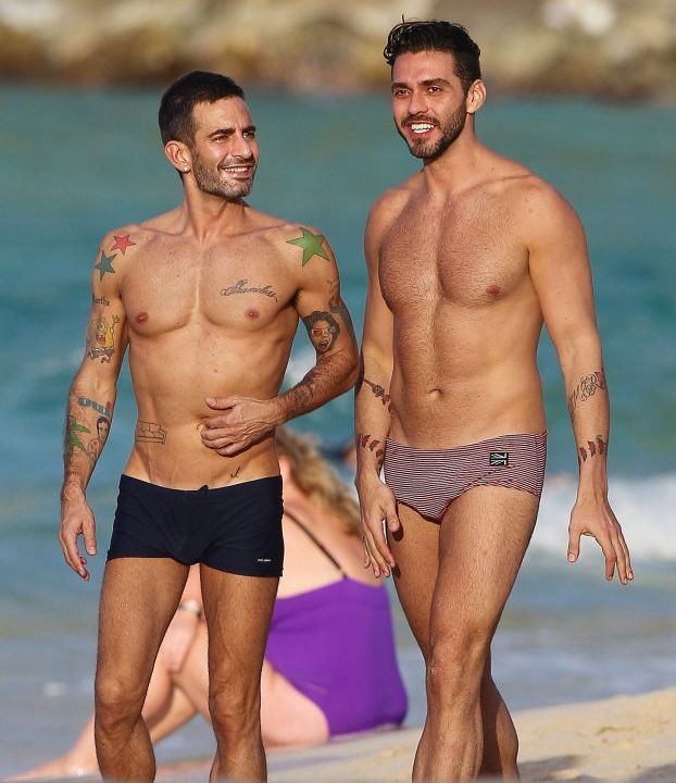 Sunt extrem de sexy si... gay! Marc Jacobs si iubitul lui, intr-o vacanta romantica in St Barts