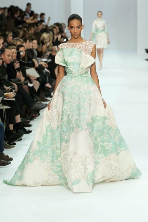 Elie Saab, colectia haute couture pentru primavara-vara 2012