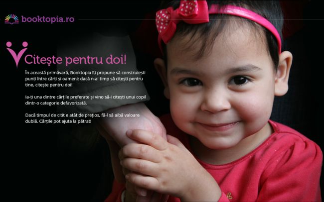 &ldquo;Citeste pentru doi!&rdquo;- cea mai frumoasa campanie a primaverii