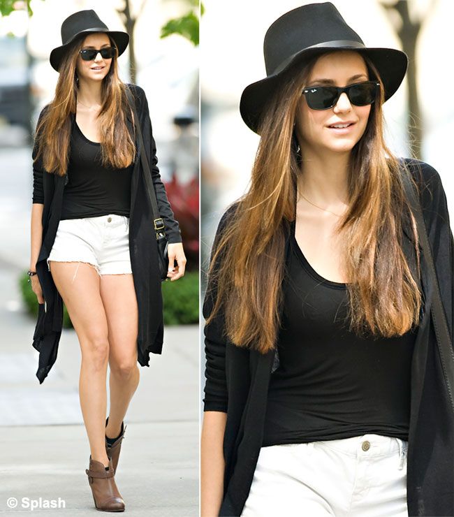 Look-ul perfect pentru vara:&nbsp;Nina Dobrev, intr-o tinuta casual chic