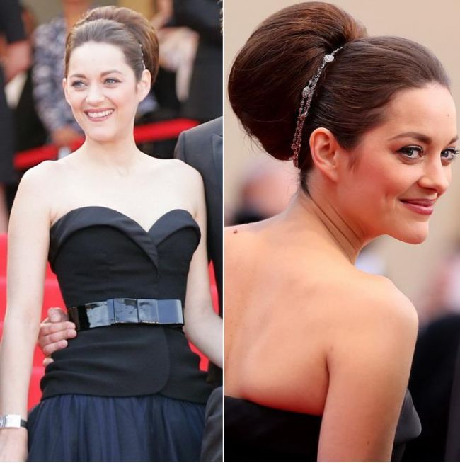 Marion Cotillard a impresionat la Cannes cu o coafura spectaculoasa