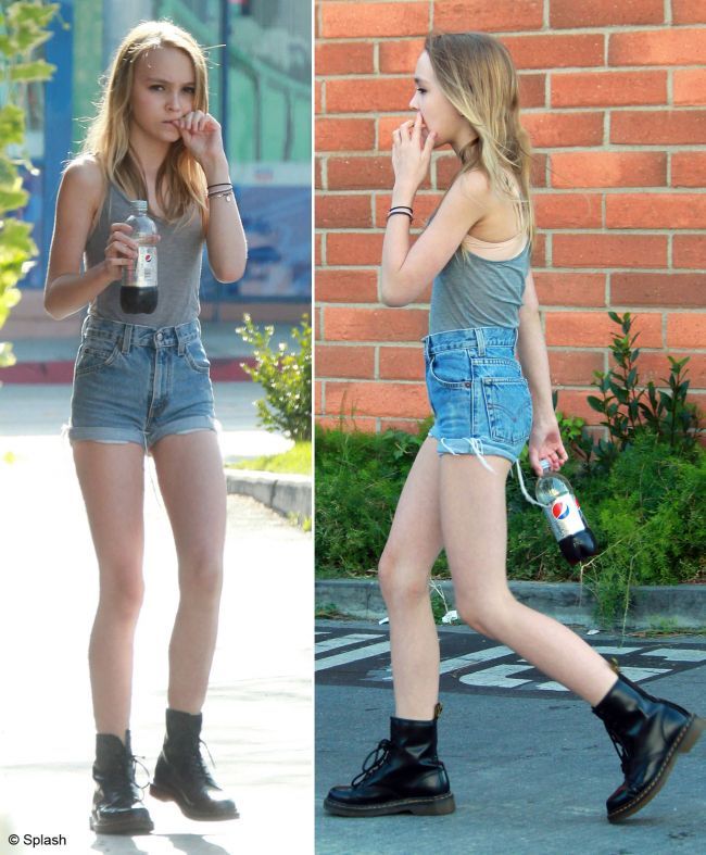 Este urmatoarea frumusete de la Hollywood. Vezi cum arata fetita de 13 ani a lui Johnny Depp si a Vanessei Paradis