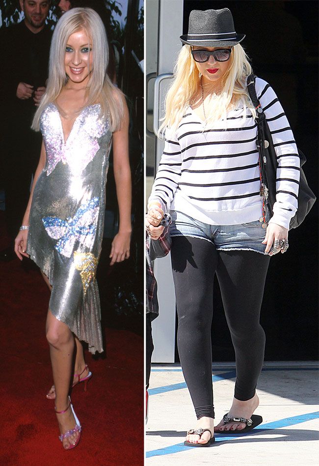 Dintr-o diva sexy, in supraponderala. &nbsp;N-o sa-ti vina sa crezi cum a ajuns sa arate Christina Aguilera