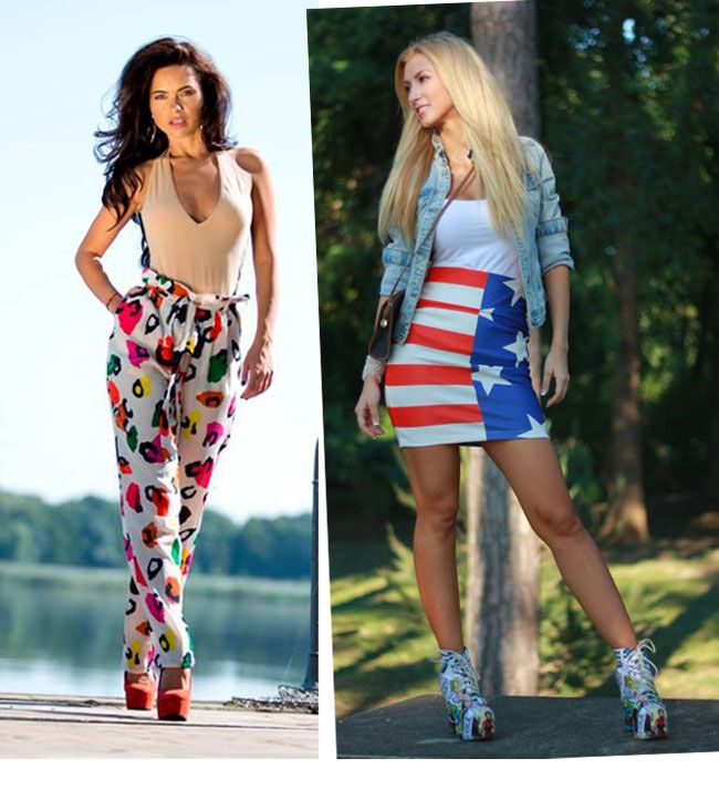 Inna vs. Andreea Balan. Care e mai sexy intr-un outfit de zi?