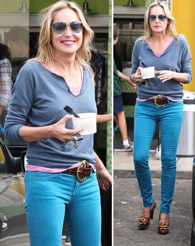 Sharon Stone este forma maxima la 54 de ani! Vezi care sunt secretele look-ului ei