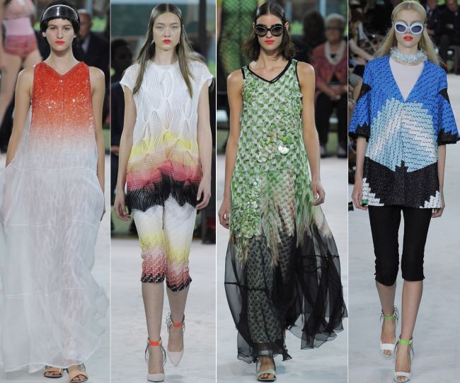 Milano Fashion Week: Missoni primavara/vara 2013 &ndash; o colectie science fiction colorata