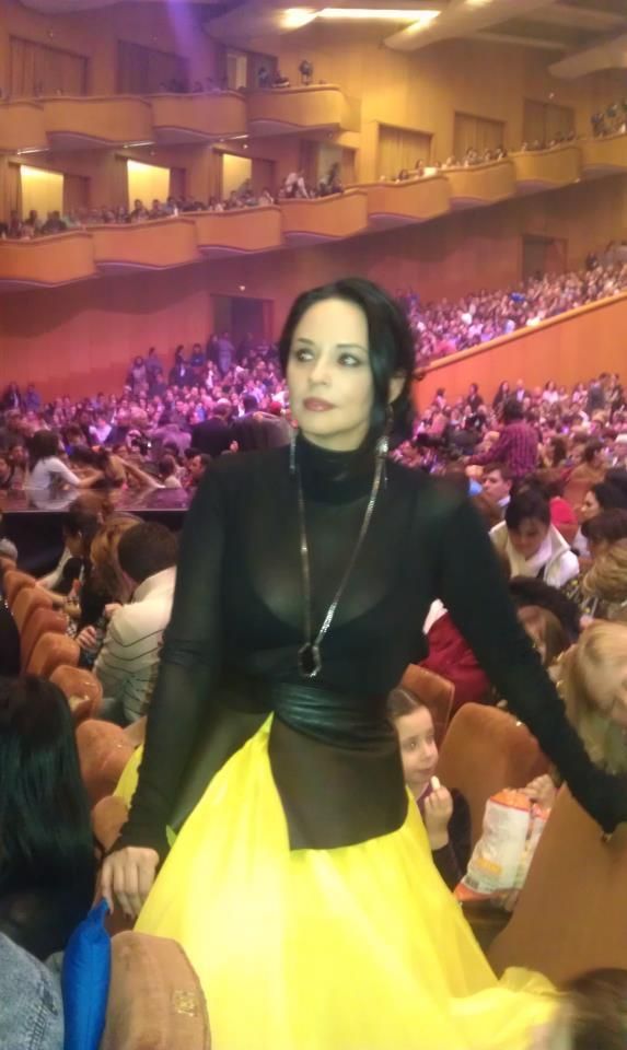 Tinuta cu care Andreea Marin a facut furori la concertului lui Stefan Banica Jr. Uite cat de bine s-a distrat alaturi de fiica lor, Violeta