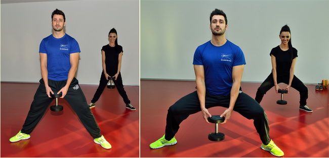 Cum sa ai un posterior tonifiat in timp record. Cosmina Pasarin si antrenorul ei personal iti arata ce exercitii sa faci