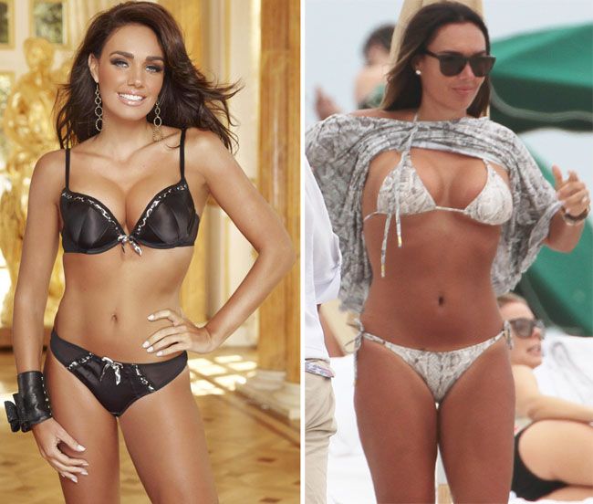 In pictoriale arata uimitor. Cum arata insa in realitate miliardara Tamara Ecclestone in costum de baie