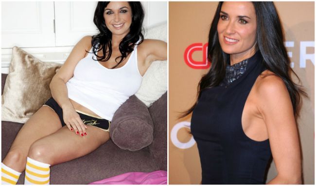 Povestea incredibila a unei femei din Anglia. Bolnava de cancer in stadiu terminal, face operatii estetice pentru a semana cu Demi Moore. Vezi cum arata