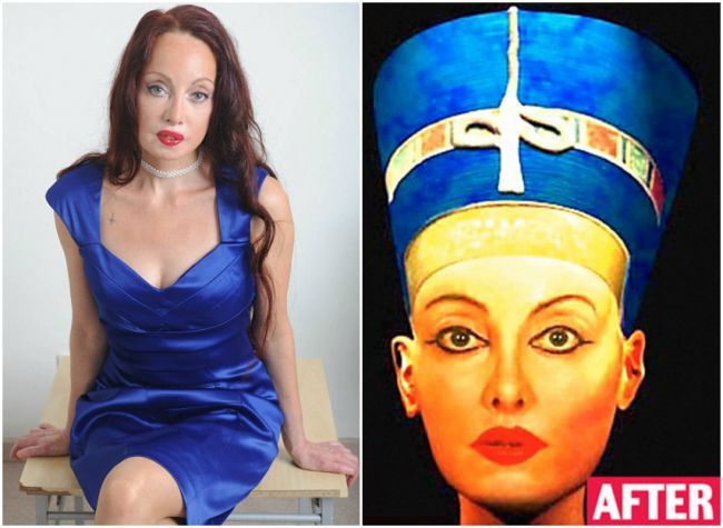 Si-a facut 51 de operatii estetice pentru a arata ca Nefertiti! Vezi cum si-a distrus chipul o femeie obisnuita din Marea Britanie
