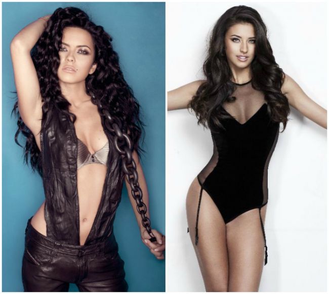 Inna o copiaza pe Antonia? La cateva saptamani diferenta, ambele au purtat o tinuta aproape identica. Cine a aratat mai bine?