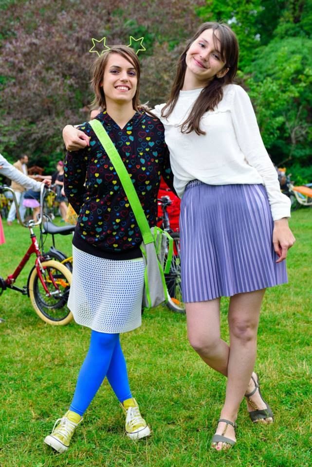 SkirtBike 2013: cele mai cool tinute ale biciclistelor din Bucuresti &nbsp;