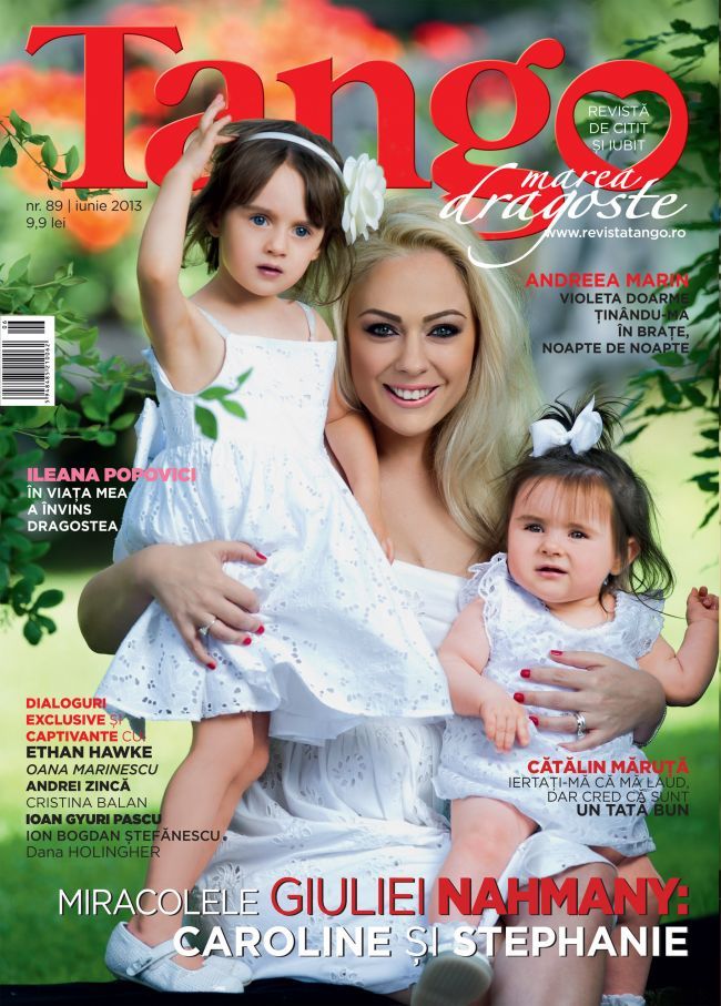 Giulia Nahmany, primul pictorial cu fetitele ei: Sunt comorile mele! Uite ce simpatice sunt micutele