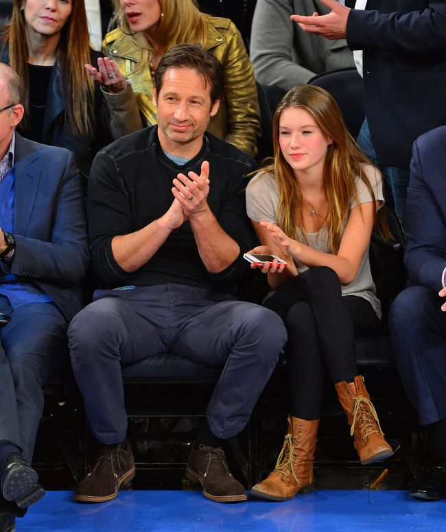 Se transforma intr-o adevarata domnisoara! Cum arata la 14 ani Madelaine, fiica actorului David Duchovny din Dosarele X