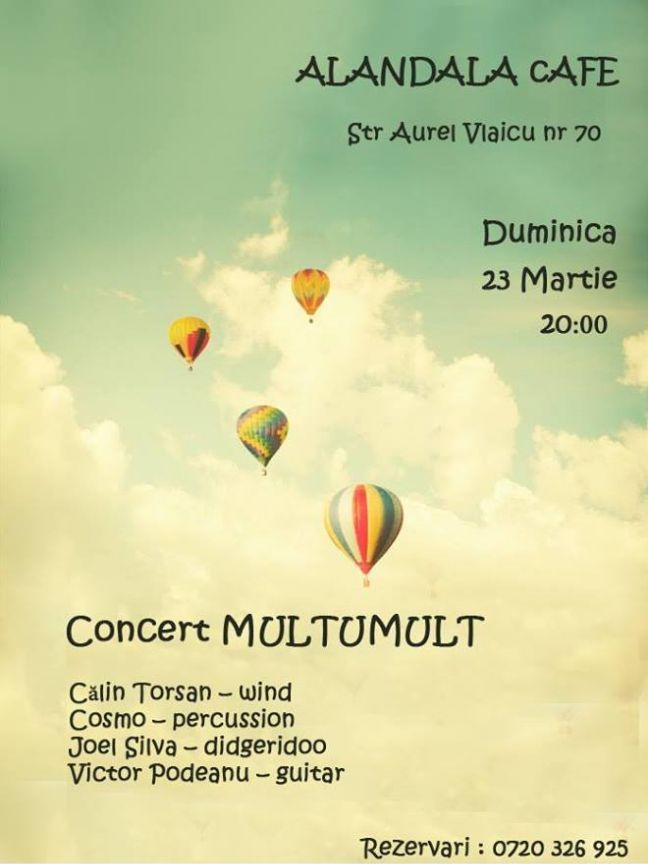 Unde iesim in weekend. Cele mai importante evenimente ale sfarsitului de saptamana 21-23 martie