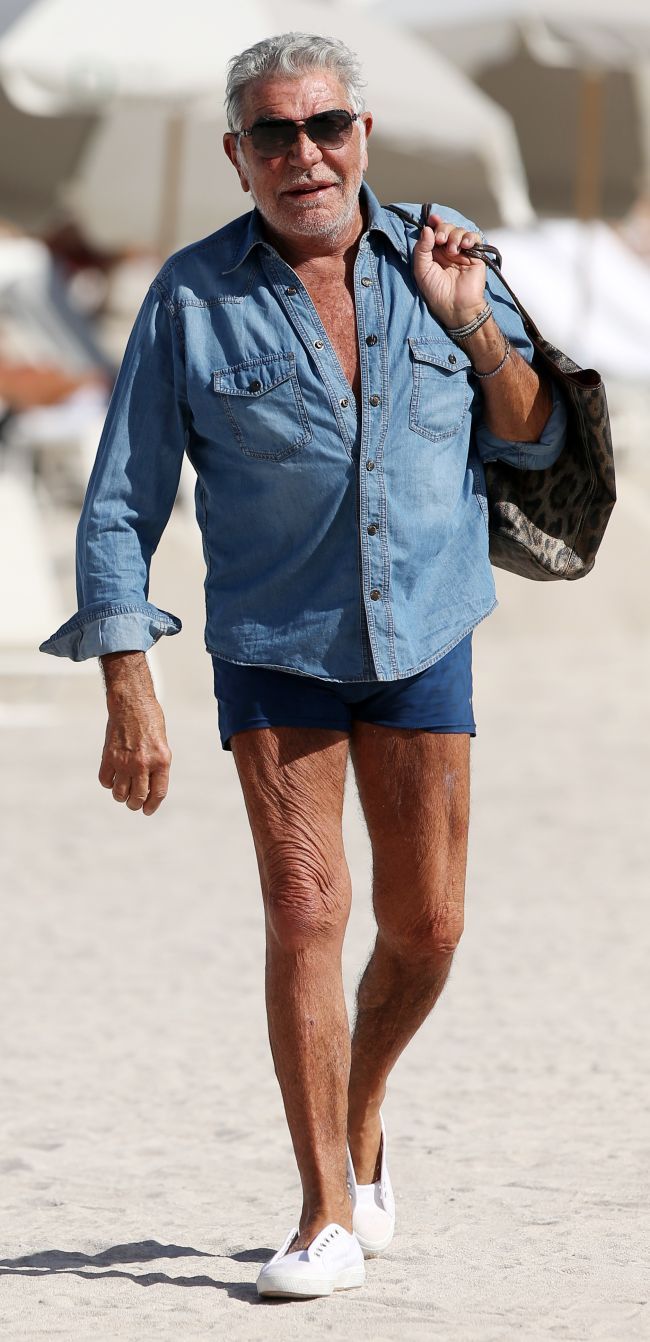 Ea 20, el 70. Cum arata iubita lui Roberto Cavalli, magnatul din industria modei