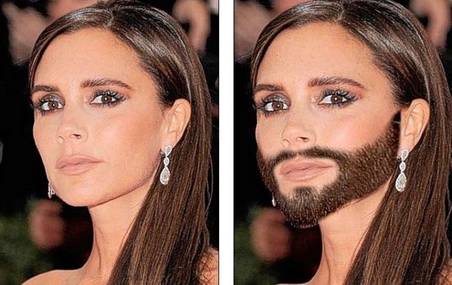 Febra Conchita Wurst! Cum ar arata cele mai sexy femei ale lumii daca ar avea barba: GALERIE FOTO inedita