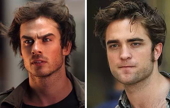 Ian Somerhalder + Robert Pattinson = cel mai hot vampir de la TV. Cum ar arata daca ar fi una si aceeasi persoana