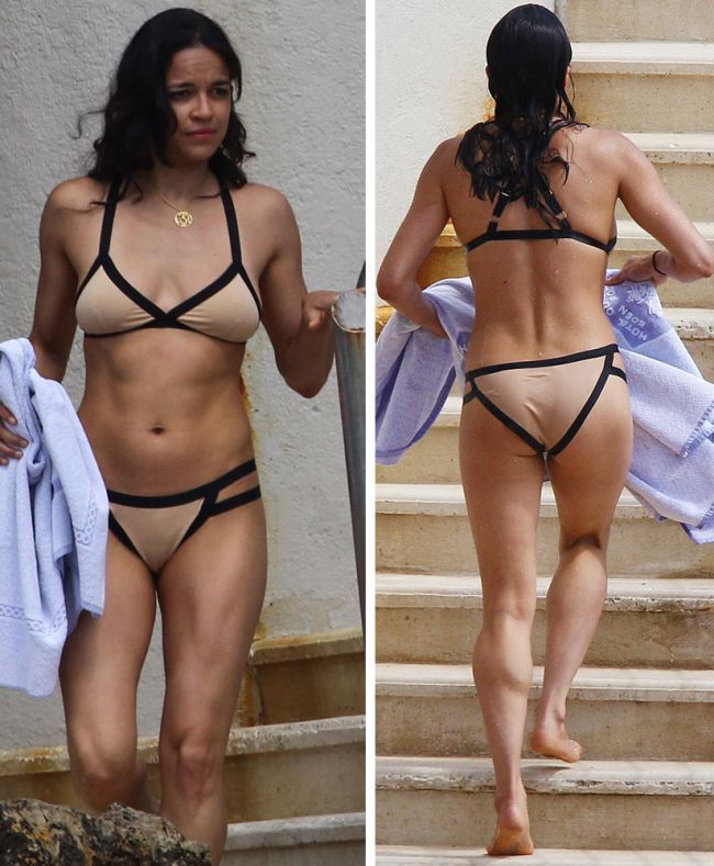 Cu corpul acesta cucereste femei si barbati cu 10 ani mai tineri. Imaginile care dovedesc ca Michelle Rodriguez este una dintre cele mai sexy actrite