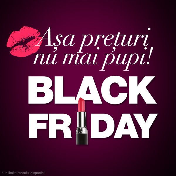 Asa oferte nu mai pupi! Avon iti pregateste super reduceri de Black Friday