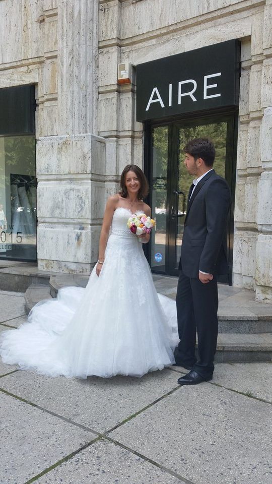 Ana Maria Branza, in rochie de mireasa. Cat de bine arata campioana de la spada