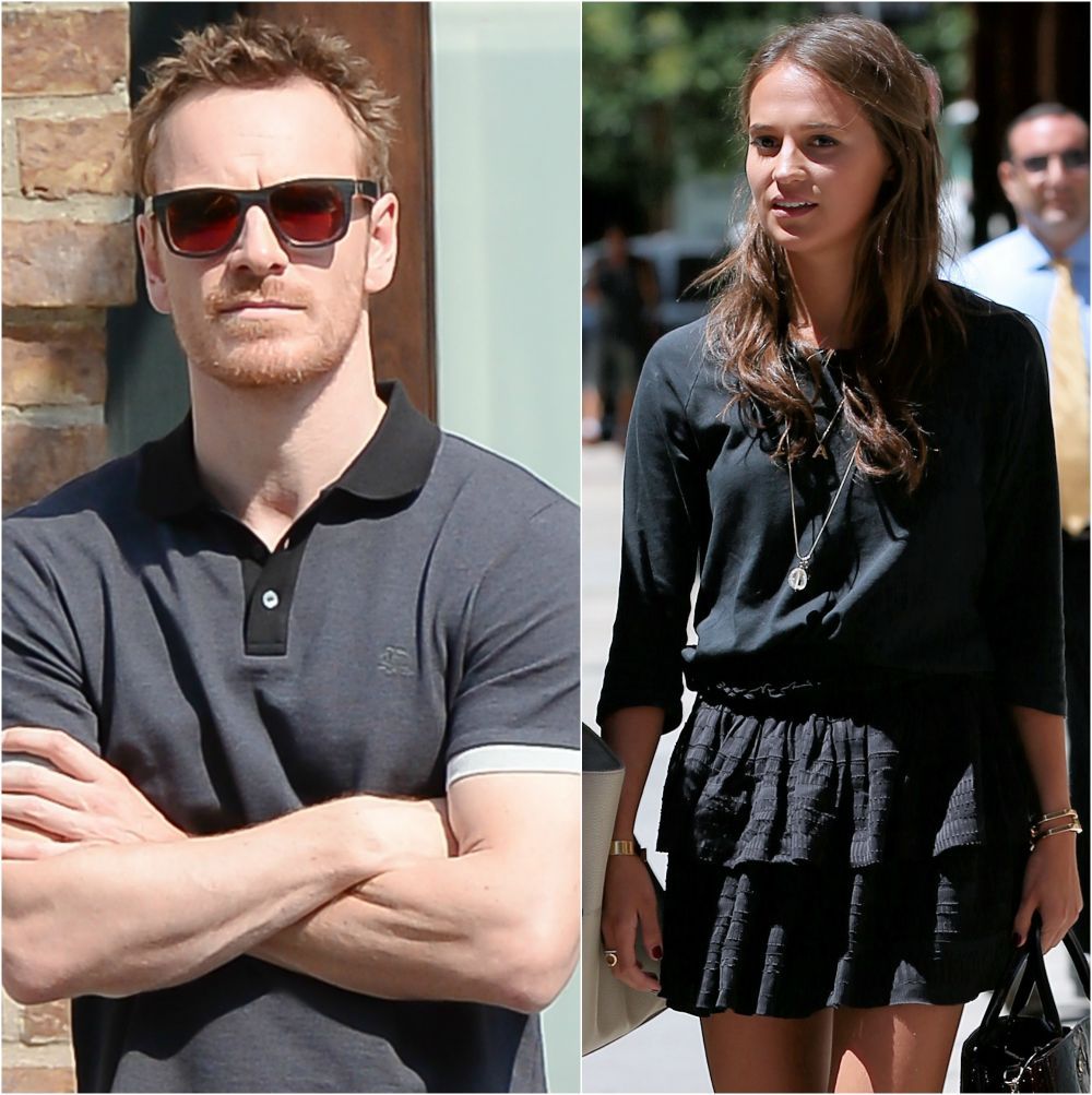 Despartire in showbiz! Actorii Michael Fassbender si Alicia Vikander nu mai formeaza un cuplu