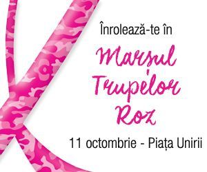 Participa la Marsul Trupelor Roz si lupta impotriva cancerului la san