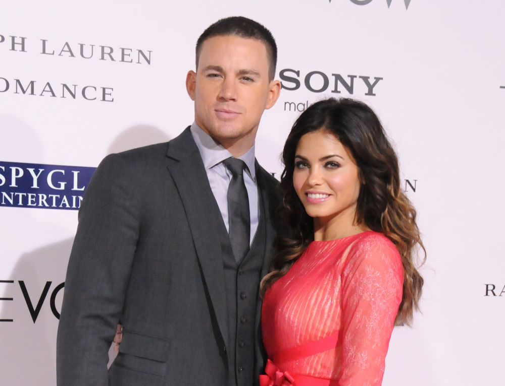 Aparitie superba a unuia dintre cele mai frumoase cupluri. Cum au fost surprinsi Channing Tatum si Jenna Dewan